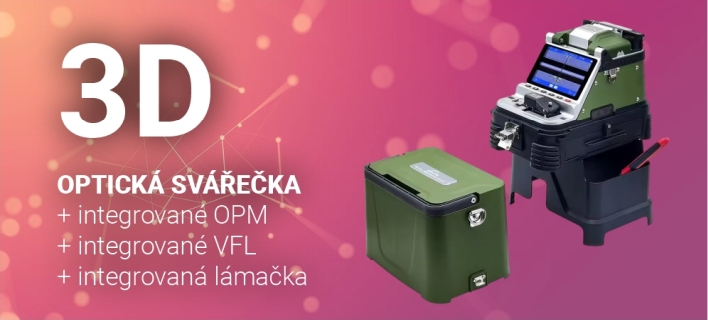 3D optická svářečka s vysokou přesností nově v nabídce