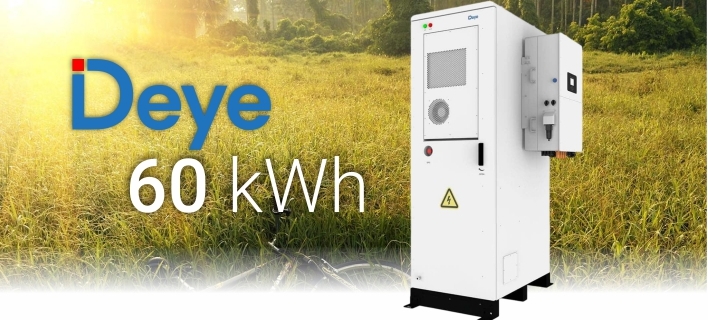 60kWh bateriové uložiště od DEYE