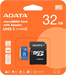 ADATA Micro SDHC 32GB Premium + SD adaptér