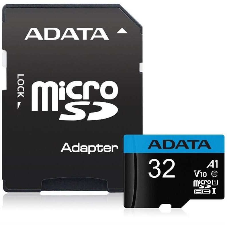 ADATA Micro SDHC 32GB Premium + SD adaptér