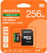 ADATA Micro SDXC 256GB Speed Plus + SD adaptér