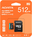 ADATA Micro SDXC 512GB Premier Pro + SD adaptér