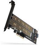 AXAGON PCEM2-D, 2x interní M.2 NVMe slot, PCIe controller