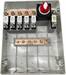 Bateriová sběrnice pro 5 baterií a 1 měnič včetně odpojovače