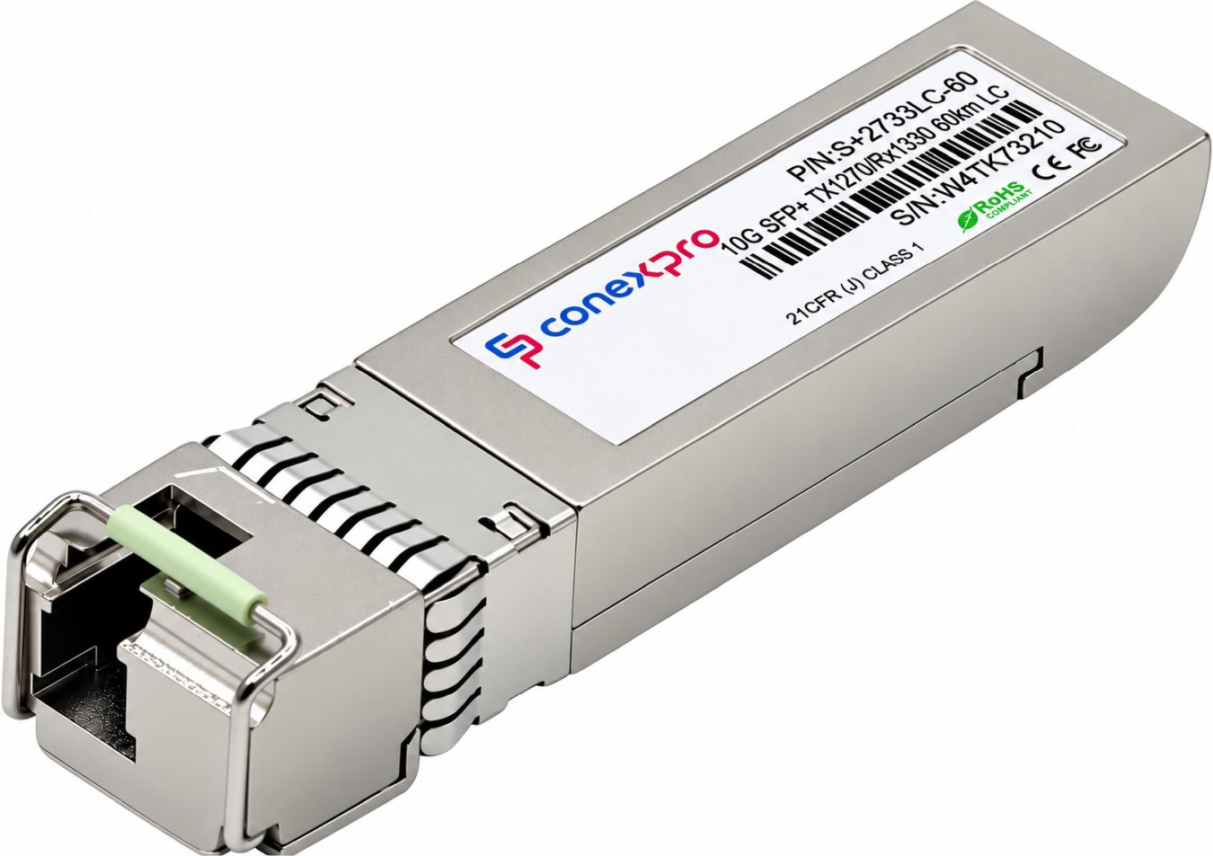 Conexpro 10G SFP+ optický modul, WDM/BiDi, SM, Tx1270/Rx1330nm, 60km, 1x LC, DDM