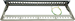 Conexpro 19" modulární neosazený patch panel STP, 24 portů, 1U