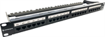 Conexpro 19" patch panel UTP, CAT6A, 24 portů, 1U