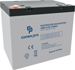 Conexpro baterie AGM 12V, 55Ah, životnost 10 let, M6