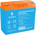 Conexpro baterie LiFePO4, 12.8V, 24Ah, Smart BMS, Bluetooth - poškozený obal