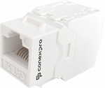 Conexpro beznástrojový keystone UTP, CAT5E, bílý