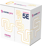 Conexpro FTP kabel ekonomy venkovní, CAT5e, PE, 24AWG, 305m, černý