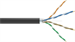 Conexpro FTP kabel venkovní, CAT5e, PE, 24 AWG, 305m, černý