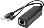 Conexpro Gigabitový PoE splitter USB-C, 5V, 3A, 15W