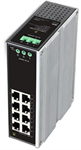 Conexpro GNT-IG1008GL-AC, Průmyslový switch na DIN lištu, 8x LAN