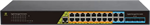 Conexpro GNT-P5420GC, Gigabit PoE Switch, 20x LAN, 16x PoE, 4x Combo SFP - bez úchytů do racku a krabice