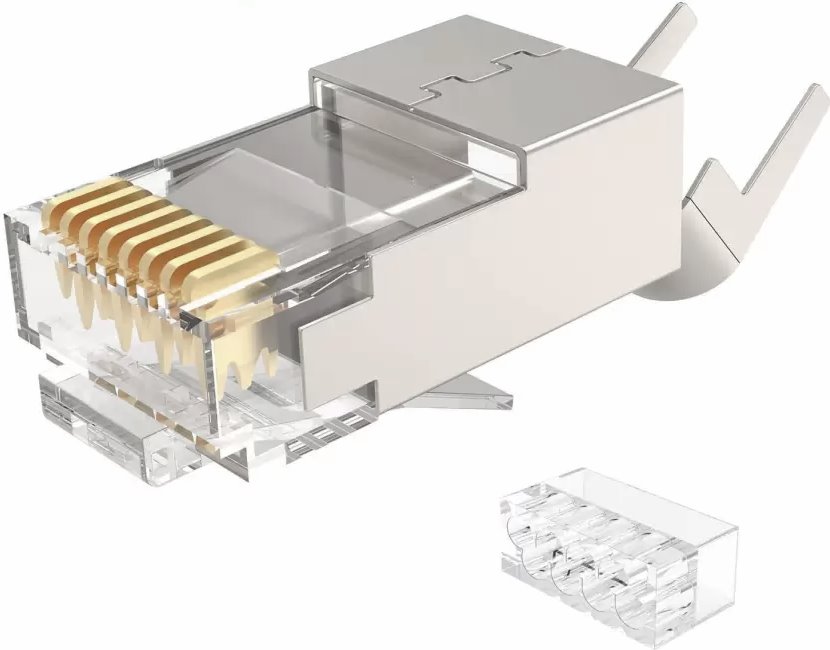 Conexpro konektor RJ45 FTP, CAT6A, dvoudílný