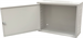 Conexpro montážní skříň na stěnu 520x400x180, ventilace, šedá, poškrábaná