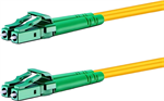 Conexpro optický patch cord, LCapc/LCapc, Duplex, Singlemode 9/125, 1m