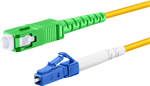 Conexpro optický patch cord, LCupc/SCapc, Simplex, Singlemode 9/125, 10m