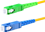 Conexpro optický patch cord, SCupc/SCapc, Simplex, Singlemode 9/125, 1m