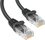 Conexpro patch kabel UTP, CAT5e, 0.25m, ekonomy, černý