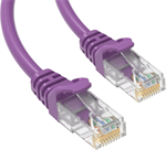 Conexpro patch kabel UTP, CAT5e, 0.25m, fialový