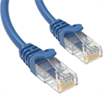 Conexpro patch kabel UTP, CAT5e, 0.25m, modrý