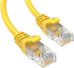 Conexpro patch kabel UTP, CAT5e, 0.25m, žlutý