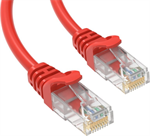 Conexpro patch kabel UTP, CAT5e, 2m, červený