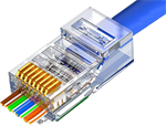 Conexpro průchozí konektor RJ45 UTP, CAT5E, Wire Cross