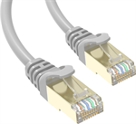 Conexpro slim patch kabel STP, CAT6A, 0.25m, šedý