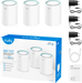 Cudy M1500 Wi-Fi 6 Mesh System, AX1500, 3 pack