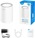 Cudy M3000 Wi-Fi 6 Mesh System, AX3000, 1 pack, bílý