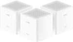 Cudy M3000S Wi-Fi 6 Mesh System, AX3000, 3 pack