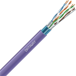 Dataway FTP kabel, CAT5e, LSZH, Dca, 305m, fialový