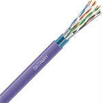 Dataway FTP kabel, CAT6, LSZH, Dca, 100m, fialový