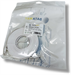 Dataway plochý patch kabel UTP, CAT6A, 2m, bílý