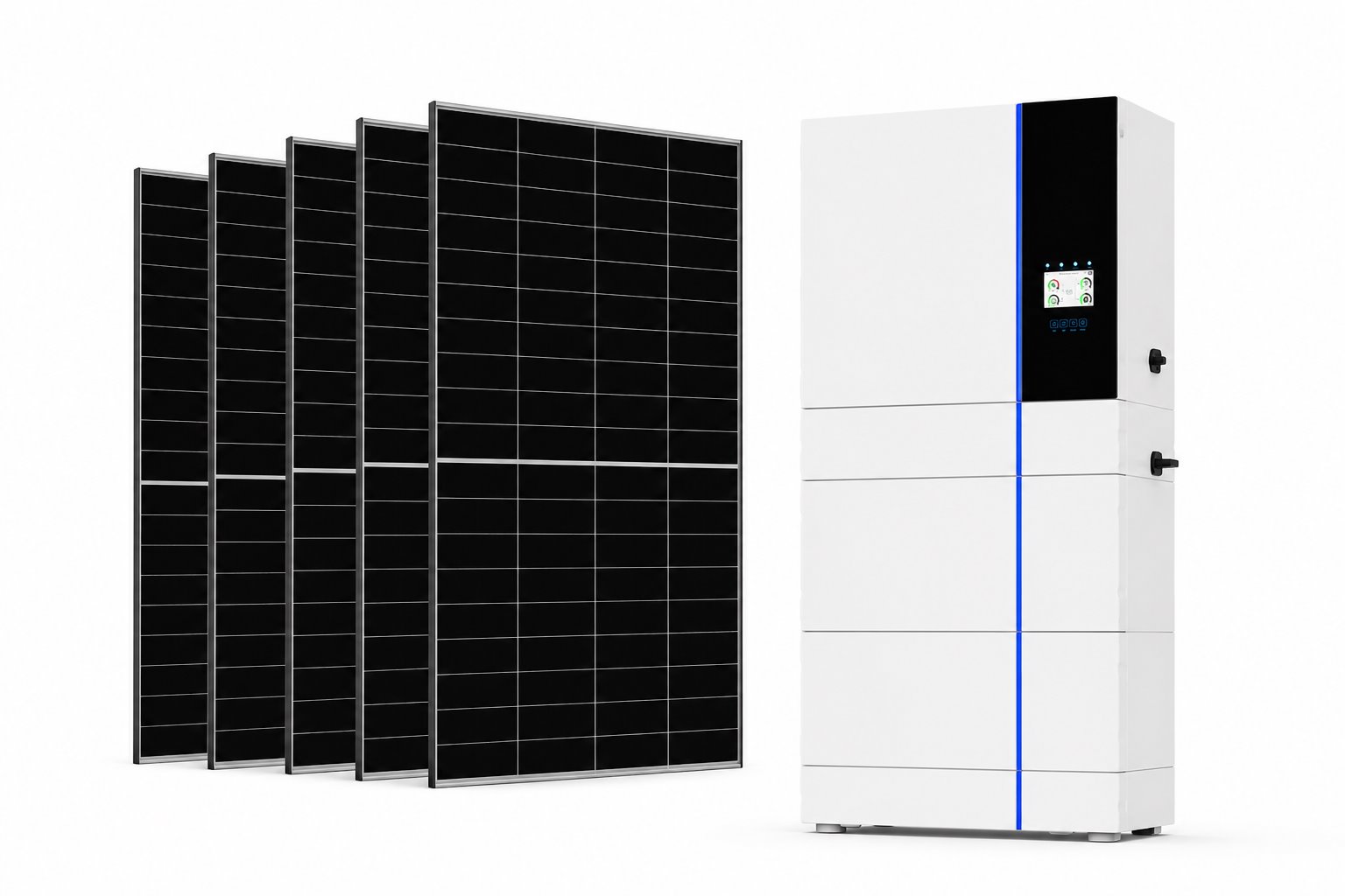 DEYE 10 kW fotovoltaický vysokonapěťový All In One set