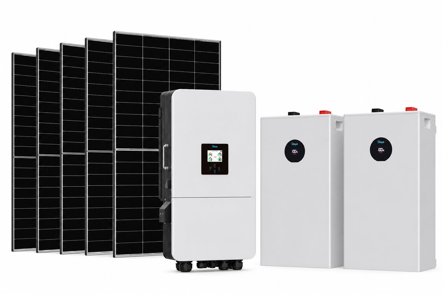 DEYE 20 kW fotovoltaický nízkonapěťový set