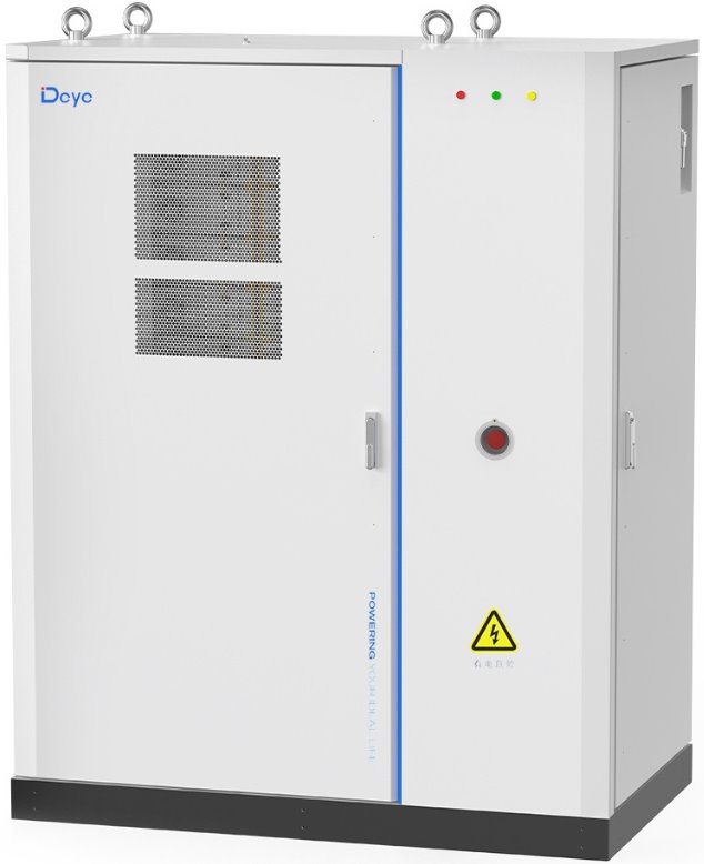 DEYE bateriové uložiště GE-F120-2H2 včetně 50K měniče, 122.8 kWh, HV