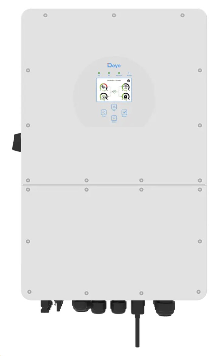 DEYE hybridní měnič 10kW, 3 fázový, HV, vystavený kus