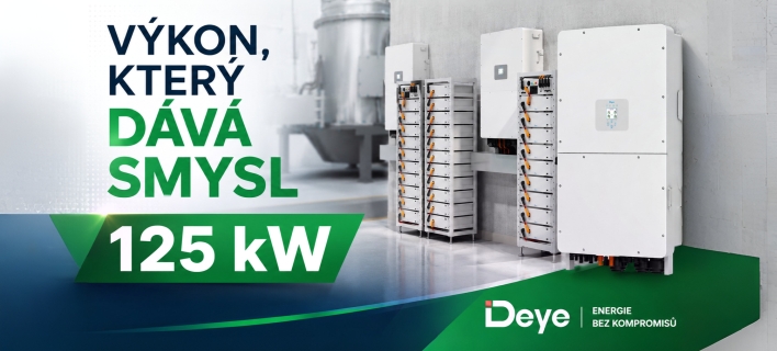 DEYE hybridní měnič 125 kW je tu!