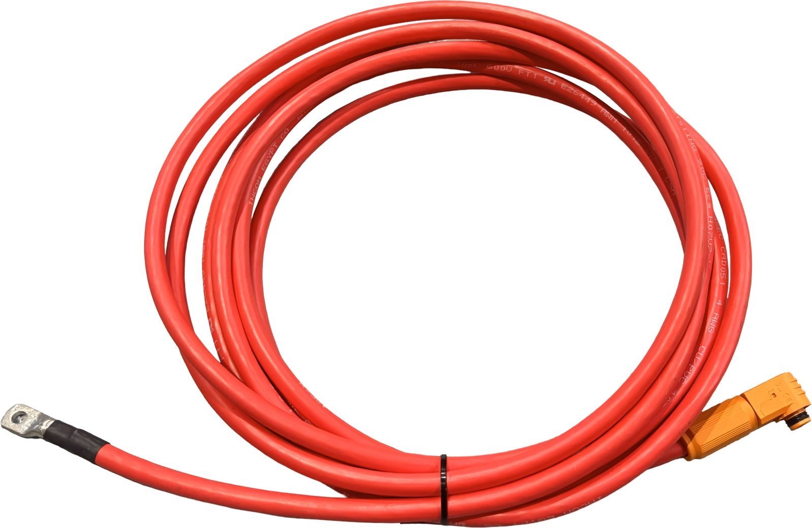 DEYE silový kabel pro baterii BOS-G PRO, 6m, červený