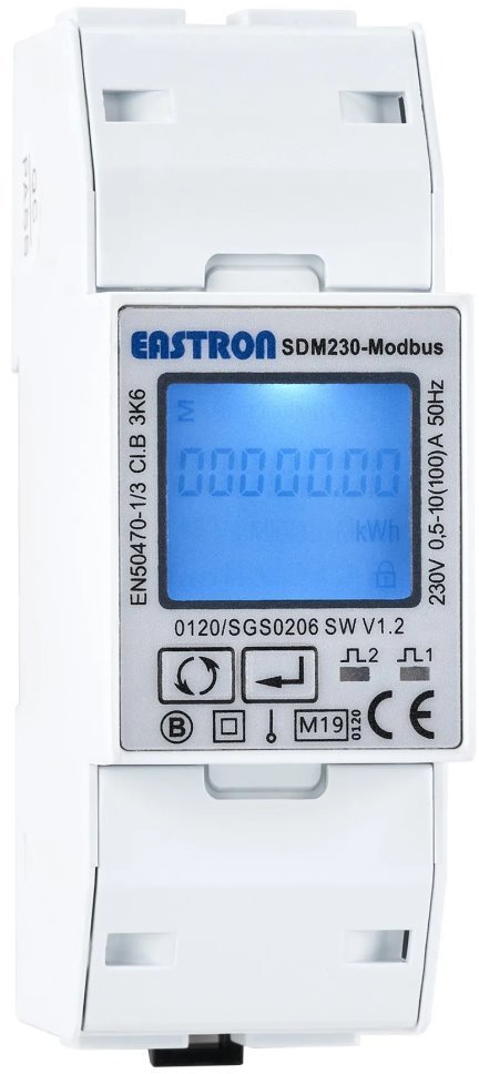 Eastron Elektroměr SDM230 Modbus, 1 fázový