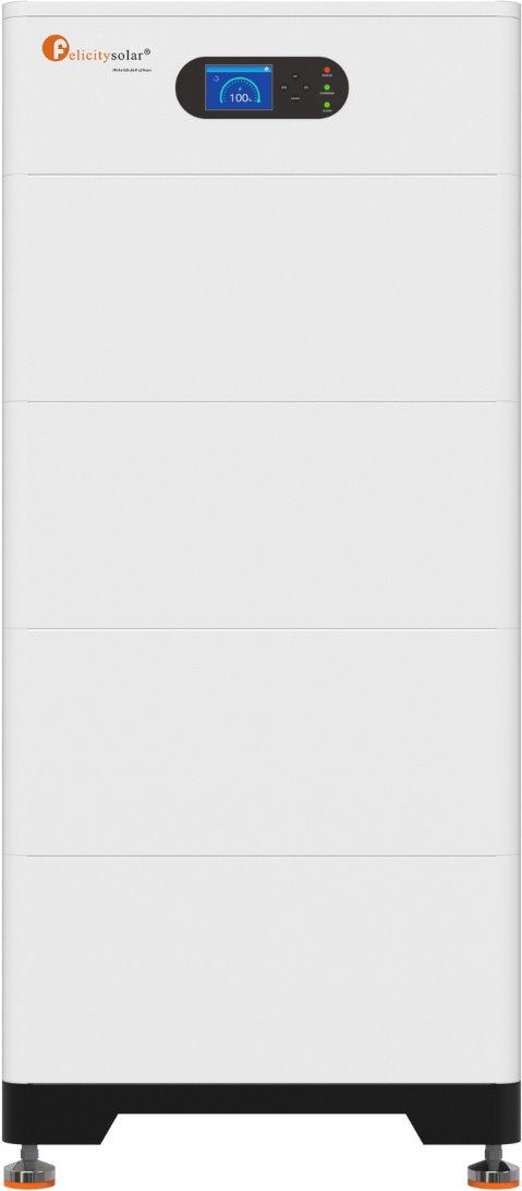 Felicity bateriový set LUX-X-96050HG01, 20.48 kWh, 4 baterie a BMS, HV, použité