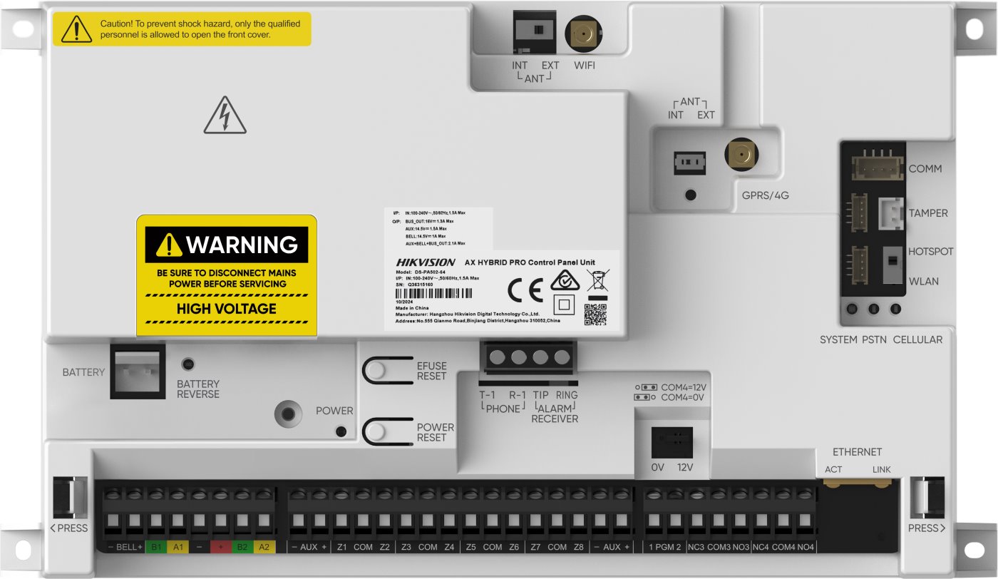 Hikvision AX PRO Ústředna pro 64 zón