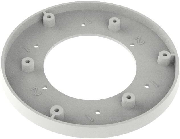 Hikvision D20-AP(White), Adaptér k držákům DS-1227ZJ