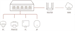 Hikvision DS-3E0105-O Switch, 5x LAN