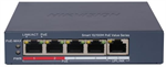 Hikvision DS-3E1105P-EI/M PoE Smart managed switch, 4x PoE, 45W