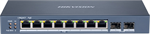 Hikvision DS-3E1510P-SI PoE Smart managed switch, 8x PoE, 120W